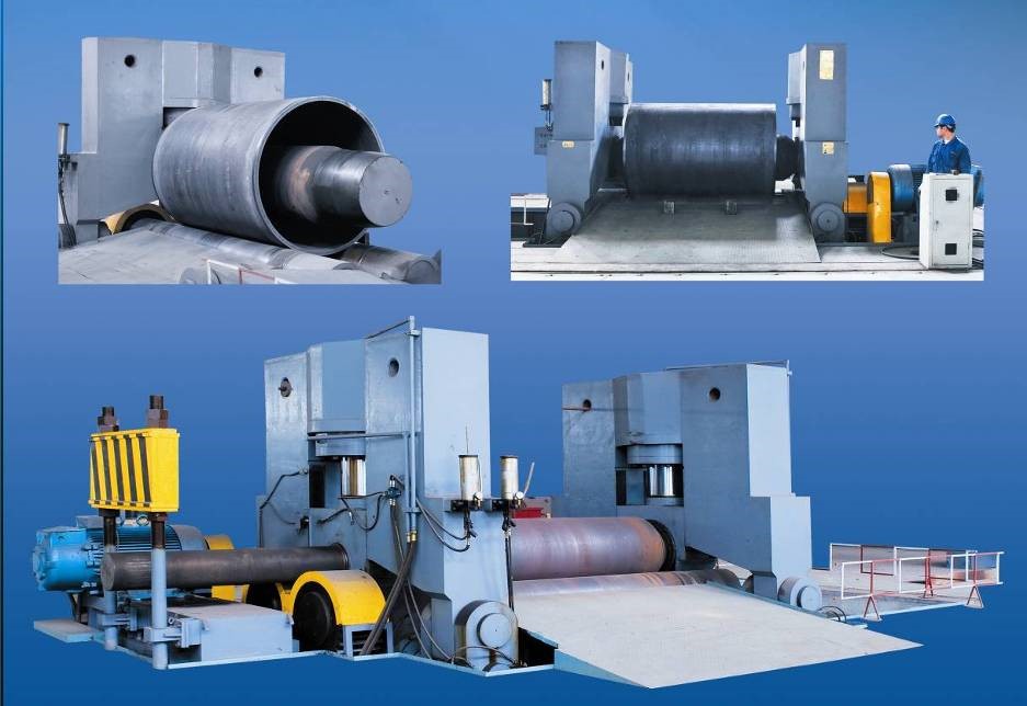 100mm數(shù)控卷板機(jī)